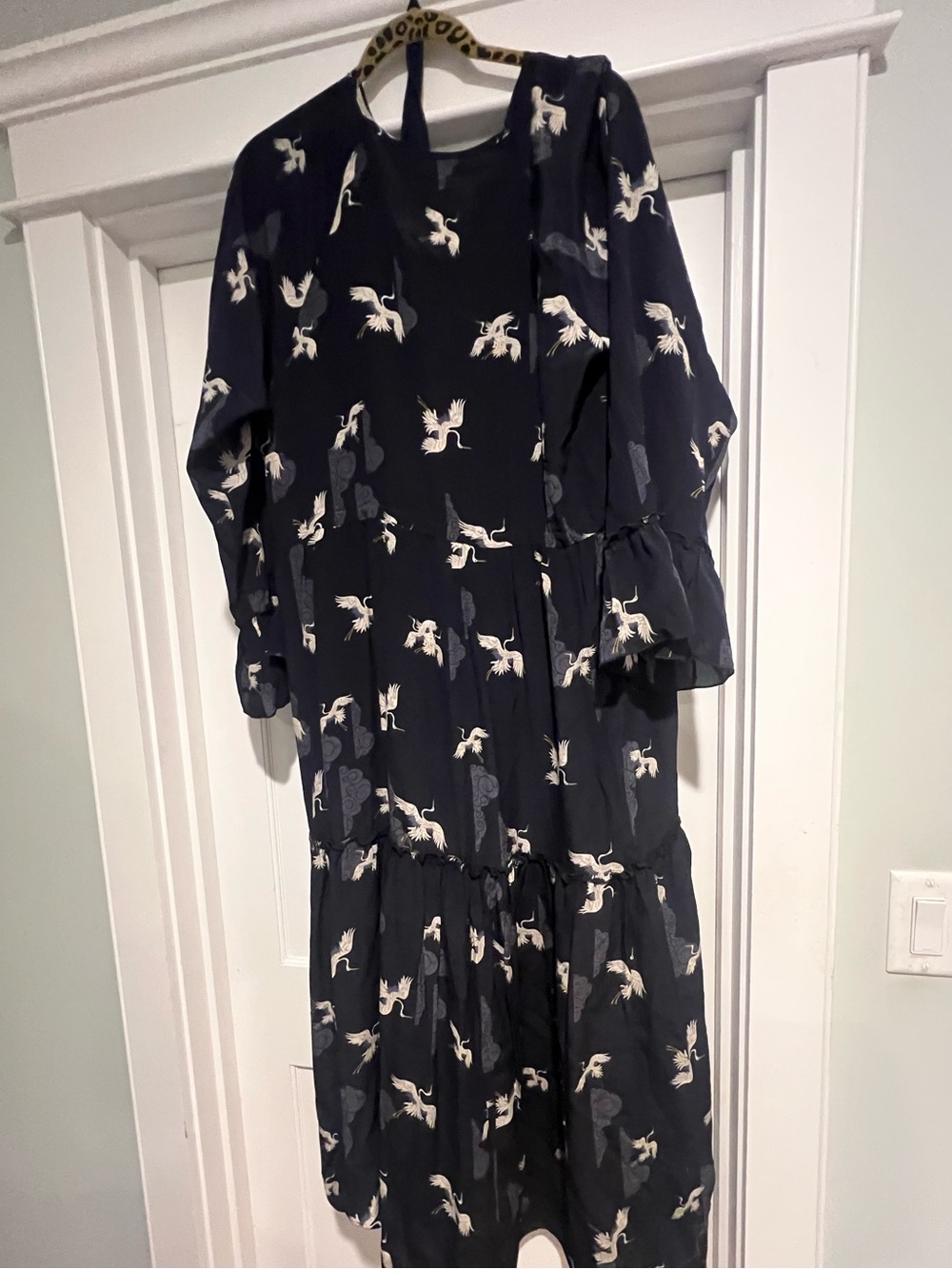 Johnny Was - Vintage Biya - Crane Maxi Dress - Sz. L - Picture 6 of 8